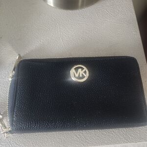 Michael Kors Black Wristlet, Never Used
